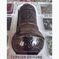 Турецкий Подарочный набор специй Furkanzade 6+6 Baharat Spice Set Большая деревянная