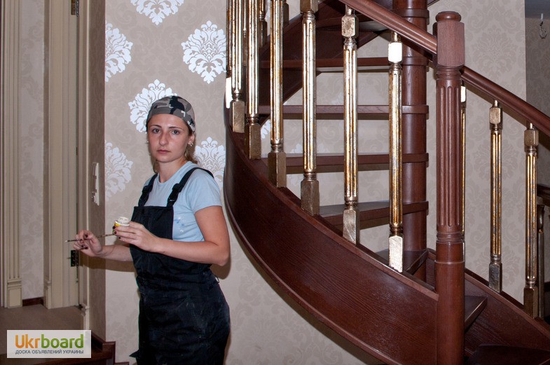 Фото 8. Маршевые деревянные лестницы на заказ В Харькове