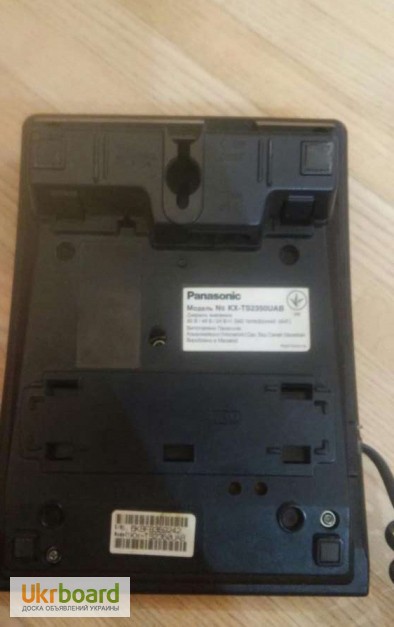 Фото 3. Качественный телефон Panasonic KX-TS2350UAB Black (черный) - НЕДОРОГО