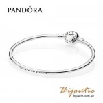 Pandora лимитированный браслет любящее сердце 590746EN23