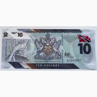 Тринидад и Тобаго 10 долларов 2020 год UNC!!!! ОТЛИЧНАЯ