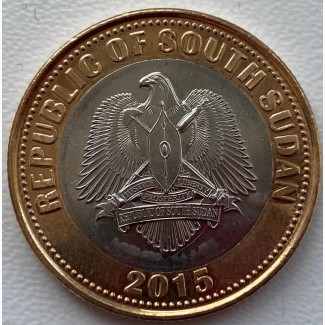 Судан 2 фунта 2015 год UNC!! ОТЛИЧНАЯ!!!! е131