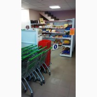 Пристенные и островные стеллажи для продуктового магазина, канцтоваров или сантехники
