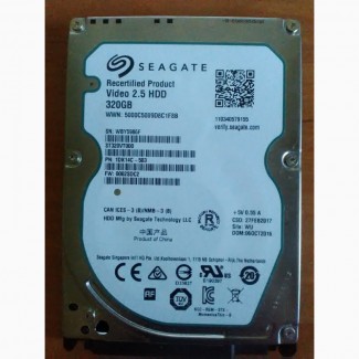 Жесткий диск Seagate Video 2.5 HDD 320 Гб ST320VT000-1DK14C