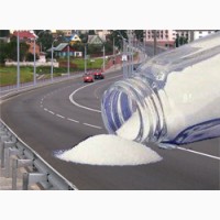 Соль техническая для посыпки дорог навалом и в мешках