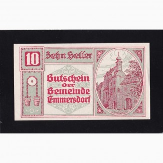10 геллеров 1920г. Австрия.(18)