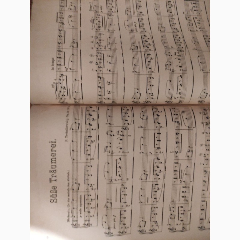 Фото 5. Ноты.Чайковский Альбом Musik-blatter 1905г