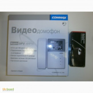 Продам видеодомофон COMMAX DVP-4HPN + камера DVC-311