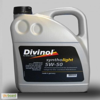 Моторное масло Divinol Syntholight 5W-50