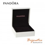 Pandora браслет жесткий розовые сияющие сердца 590537EN131