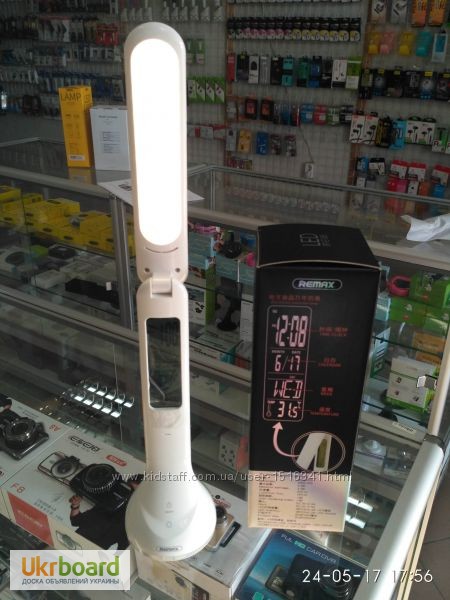 Фото 2. Настольная LED лампа Remax Desk L RT-E185 Н астольная USB лампа Remax RT-E185