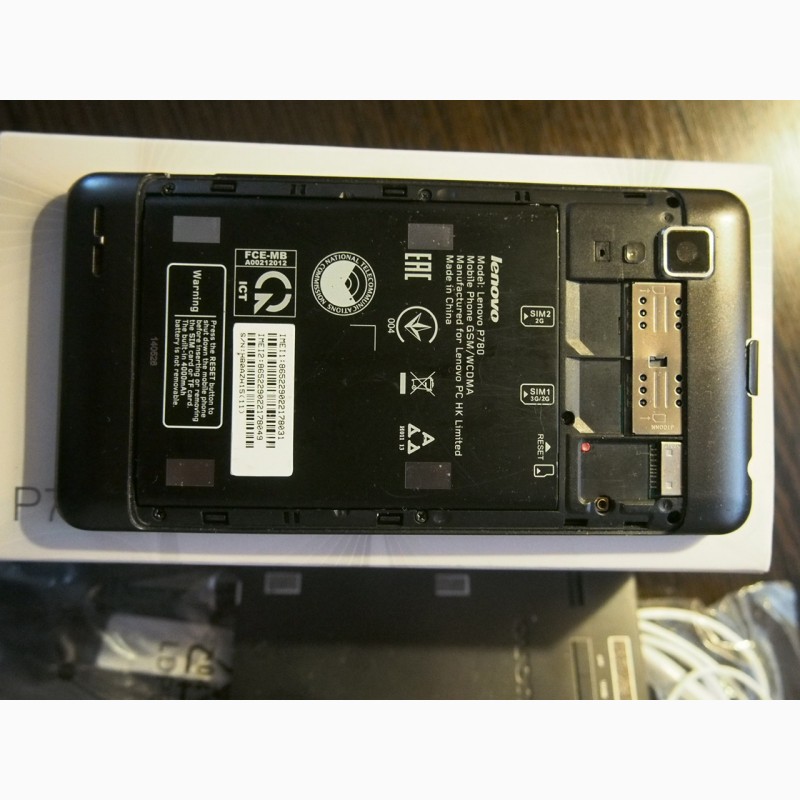 Фото 5. Lenovo P780 8 Gb Европеец, разбит тачскрин