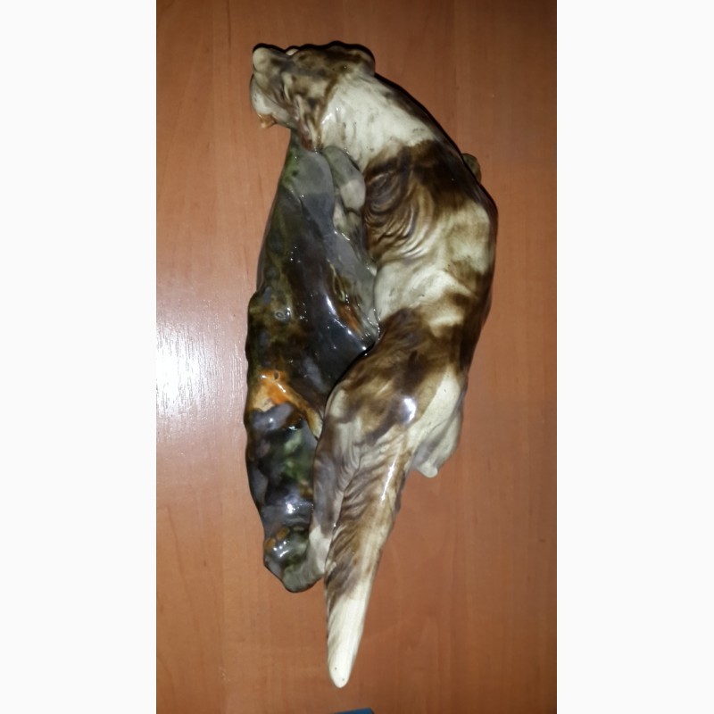 Фото 4. Продам фарфоровую статуэтку Собака с дичью 