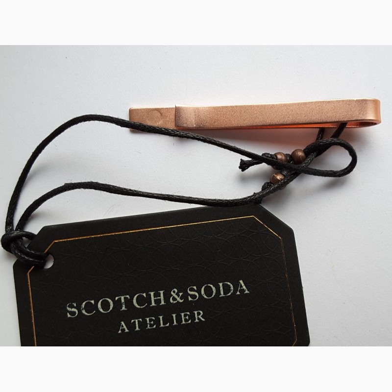 Фото 2. Стильный зажим для галстука от scotchsoda, 5, 5 см, нидерланды