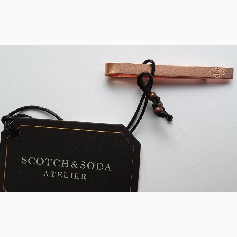 Фото 3. Стильный зажим для галстука от scotchsoda, 5, 5 см, нидерланды