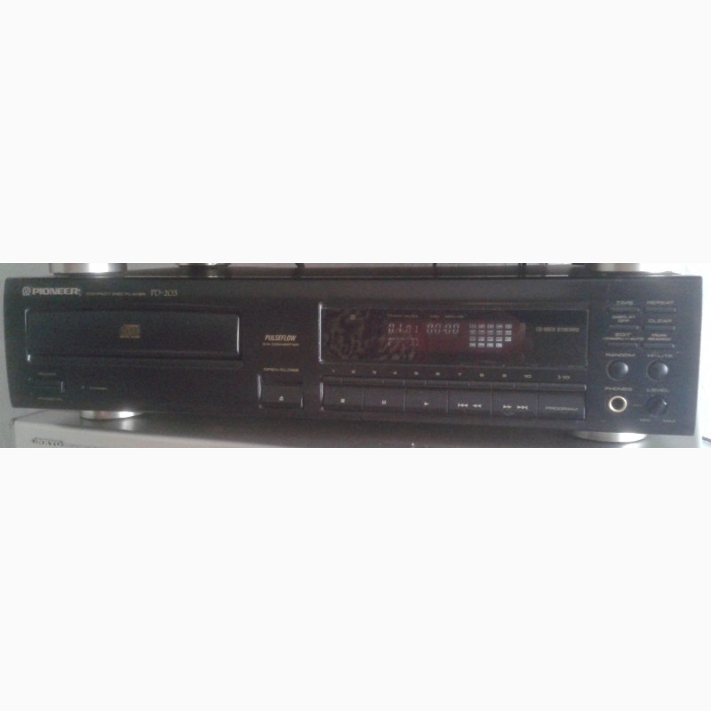 Фото 2. PIONEER PD-203 - Compact Disc Player - рабочий, пульт ! проигрыватель компакт-дисков