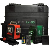 Лазерный нивелир LSP LX-3D green professional