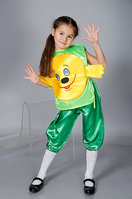 Карнавальный костюм Колобок, возраст 3-8 лет