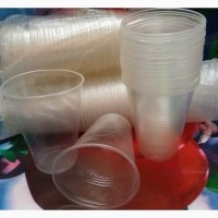 Стаканы пластиковые (500 мл ) 50 штук для рассады