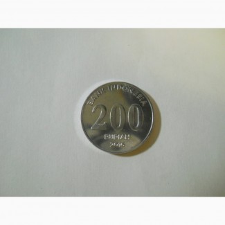 Индонезия-200 рупий (2016)