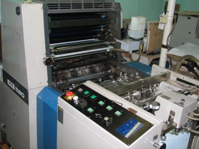 Однокрасочная офсетная печатная машина RYOBI 520