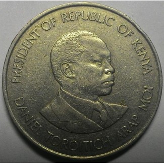 Кения 1 шиллинг 1980 год