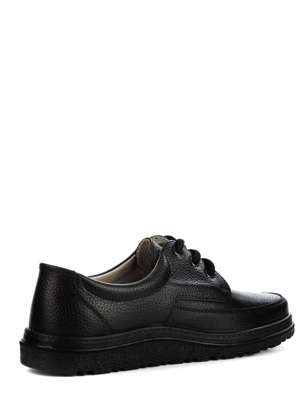 Фото 2. 05-10 Туфли мужские на шнурках, черные. Туфли для медицинских работников, пищевой