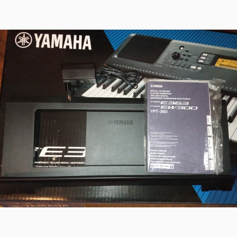 Фото 4. Продам синтезатор Yamaha PSR-E363