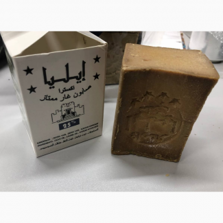 Мыло с оливковым и лавровым маслами ручной работы Сирия 195 г Сирия