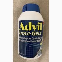 Ібупрофен, Advil Liqui-Gels, адвил, 200 мг, 200 капсул, США