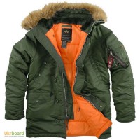 Американские куртки Аляска от Alpha Industries купить у официального дилера в Украине