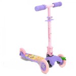 Самокат детский трехколесный Profi Trike: Барби,тачки,принцессы Диснея