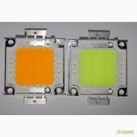 Светодиод 20 Вт зеленый, 30 вт желтый, Led 20W green, Led 30W yellow