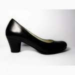Туфли женские кожаные черные Sagan 622
