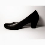 Туфли женские кожаные черные Sagan 622