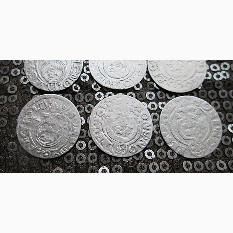Фото 3. Полтораки (1622-1625).Серебро.10 монет