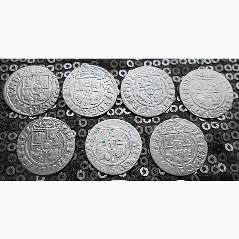 Фото 5. Полтораки (1622-1625).Серебро.10 монет