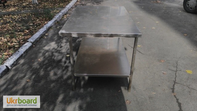Фото 3. Продам металлические столы из нержавеющей стали бу