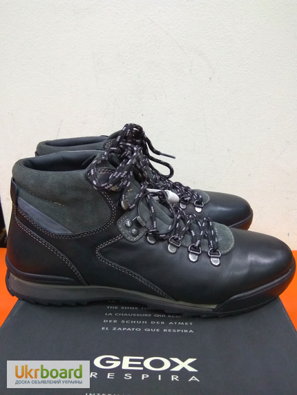 Фото 9. Спортивные зимние ботинки Geox Италия/Вьетнам