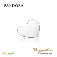 PANDORA шарм-миниатюра средняя пластина сердца 79212