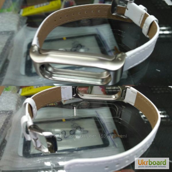 Фото 11. Ремінець для браслета для Xiaomi Mi Band 2 з кріпленням для трекера
