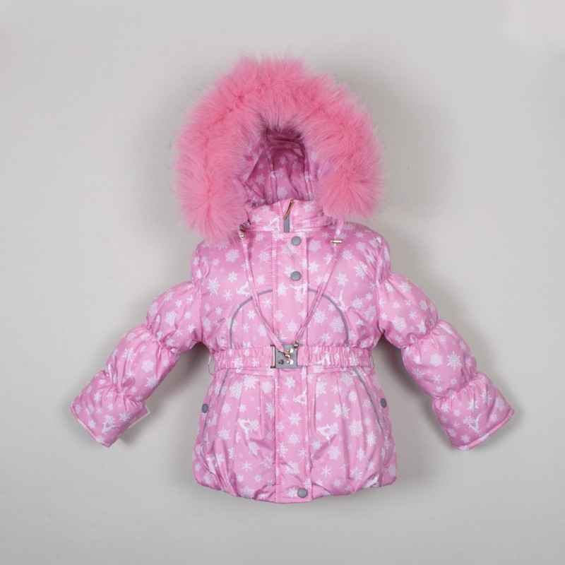 Фото 2. Зимний теплый комбинезон для девочки Розовая снежинка разные цвета