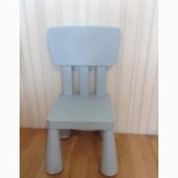 Детский стул, для дома/улицы голубой, от ИКЕА