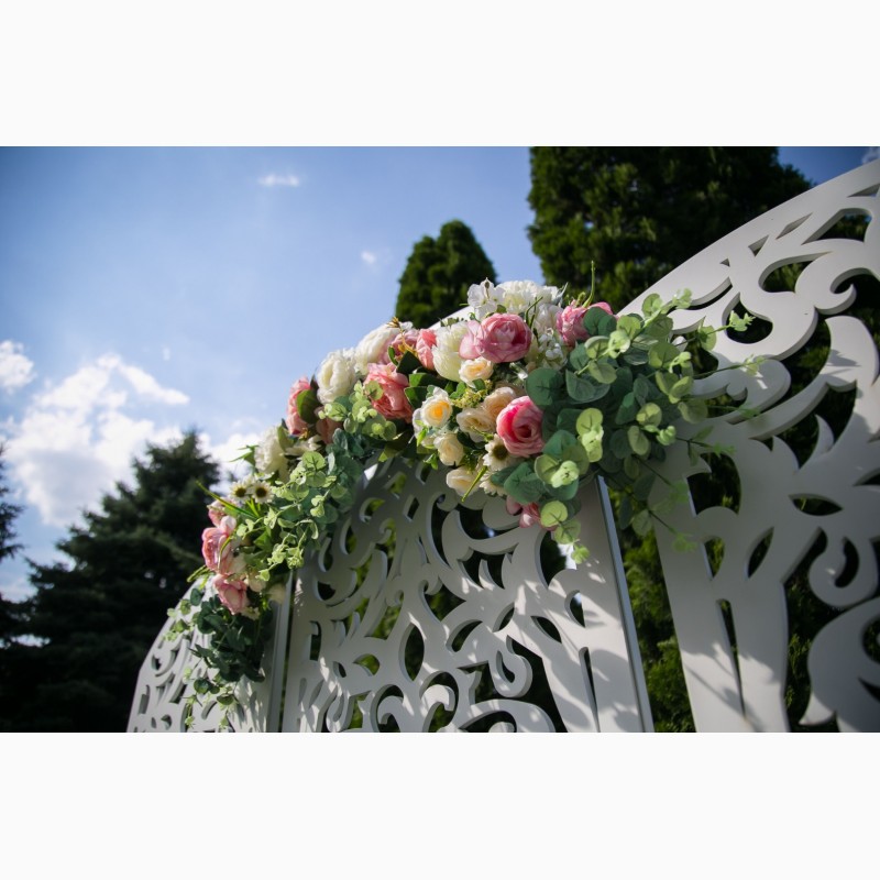 Фото 3. Свадебная арка, ширма, оформление свадьбы, свадебный декор, фотозона Днепр