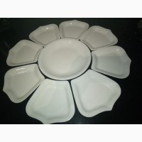 Набор тарелок праздничный посуда к Новому году