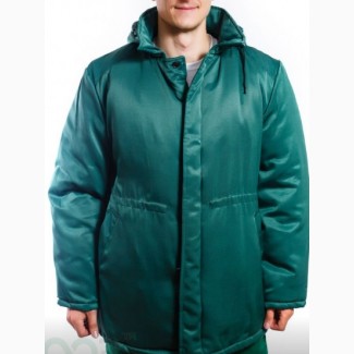 Куртка утепленная Контакт зеленая