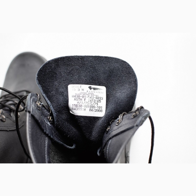 Фото 7. Ботинки, берцы армейские кожаные Belleville 360ST (БЦ – 035) 50 – 51 размер