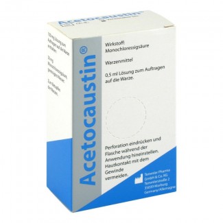 Acetocaustin ацетокаустин для усунення бородавок
