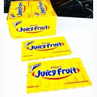 Жеваательные конфеты Жевачка Жевательная резинка для вегетарианцев Wrigley#039;s Juicy Fruit 7