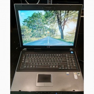 Ноутбук с большим экраном Asus A7U в хорошем состоянии